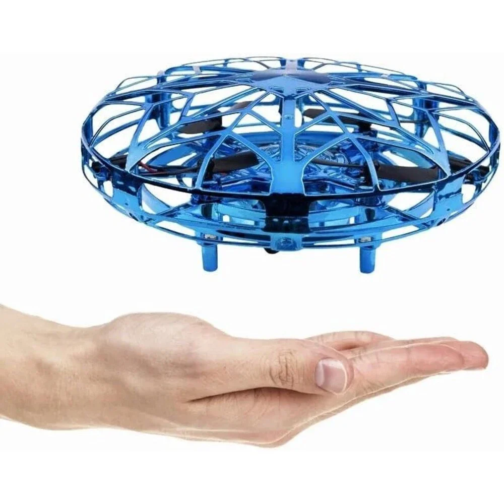 2 Pack Mixed Flying Drone Toy Lot – Flynova Pro Spinner Balls & UFO Hover Drones